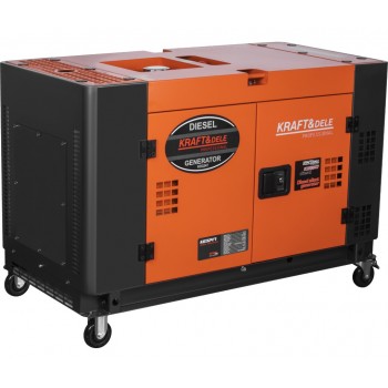 Dyzelinis elektros generatorius 17/18 kW su AVR ir ATS Kraftdele